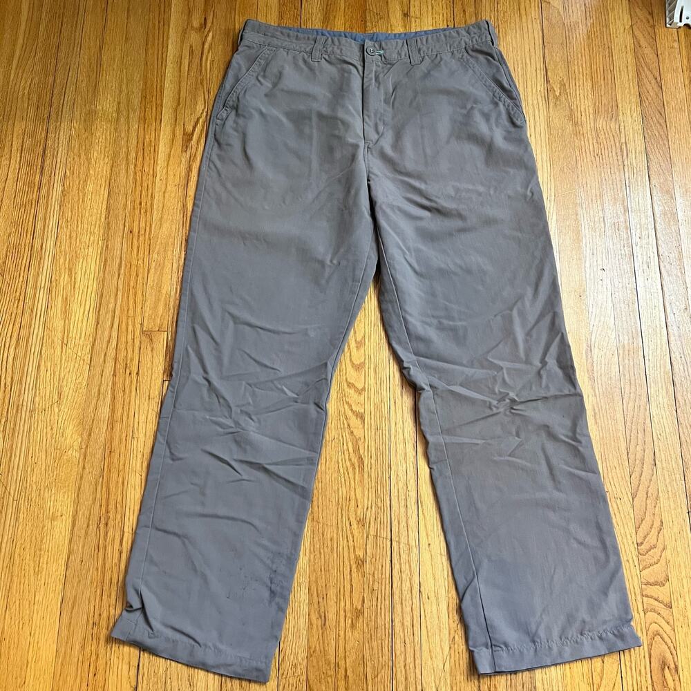 Rohan Pants Mens 36 Gray Fusions Trousers Hiking Outdoor Polyester *